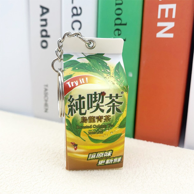 鋁箔包/紙盒飲料仿真吊飾