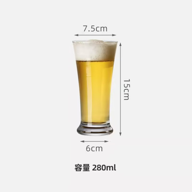 玻璃啤酒杯