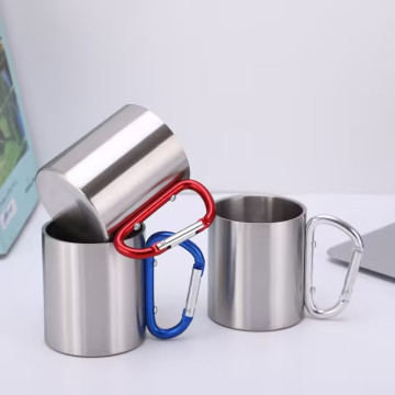登山扣不鏽鋼杯